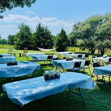 Beautiful Farmhouse W/ Pool On 6 Acres Ranch Aubrey Exteriör bild